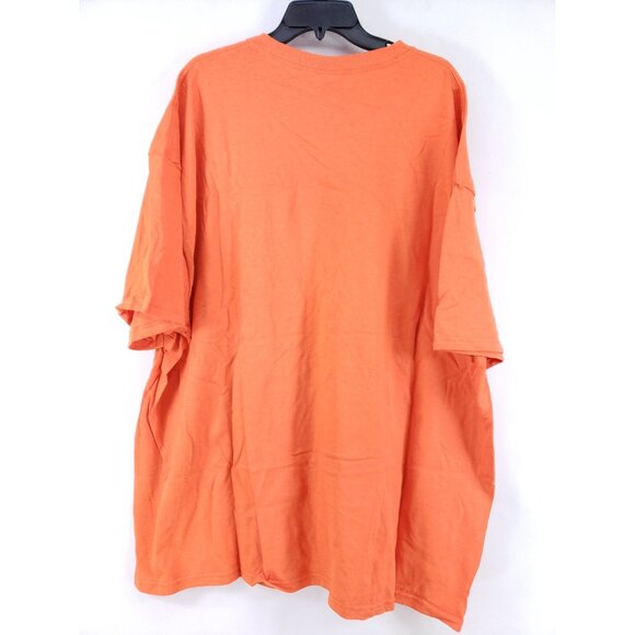 2 Delta Magnum Weight Tshirts Men's Size 4XL Orange - Picture 3 of 6